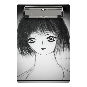 cartoon manga yaei drawing cute anime girl mini clipboard