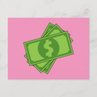 Cartoon Money Dollar Bills