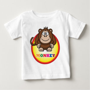Cartoon Monkey Baby T-Shirt