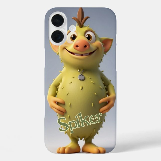 Cartoon Monogrammed Case- Mate iPhone Case-Mate iPhone Case (Back)