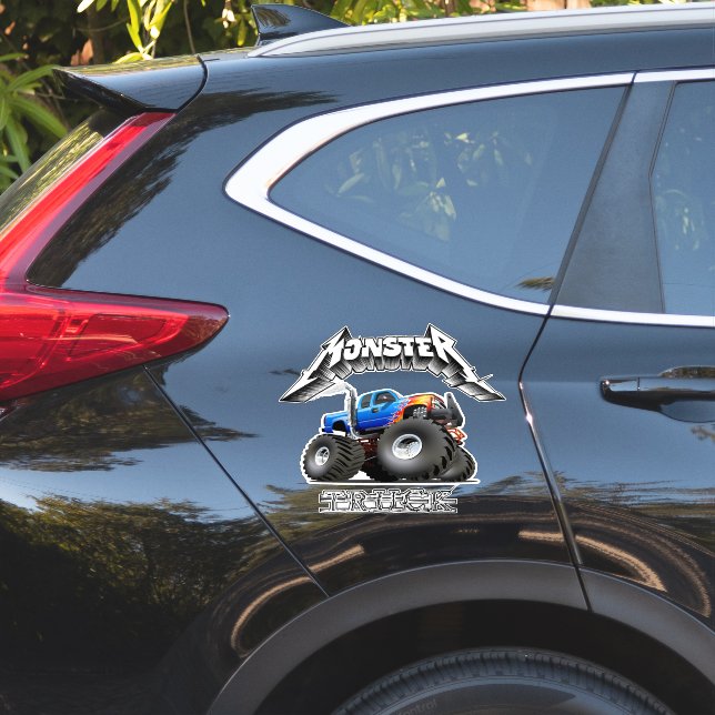 Cartoon monster truck (Car Side)