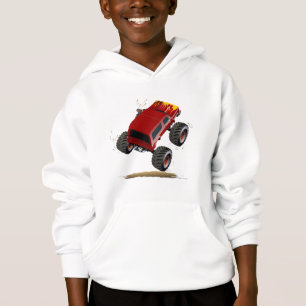 Cartoon monster truck