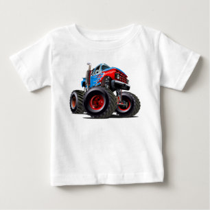 Cartoon monster truck baby T-Shirt