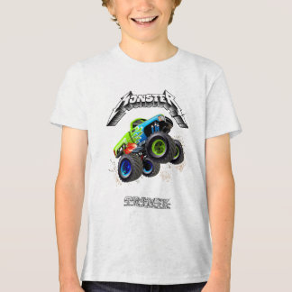 Cartoon monster truck Tri-Blend shirt