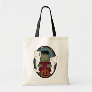 Cartoon Monsters Halloween Treat Bag