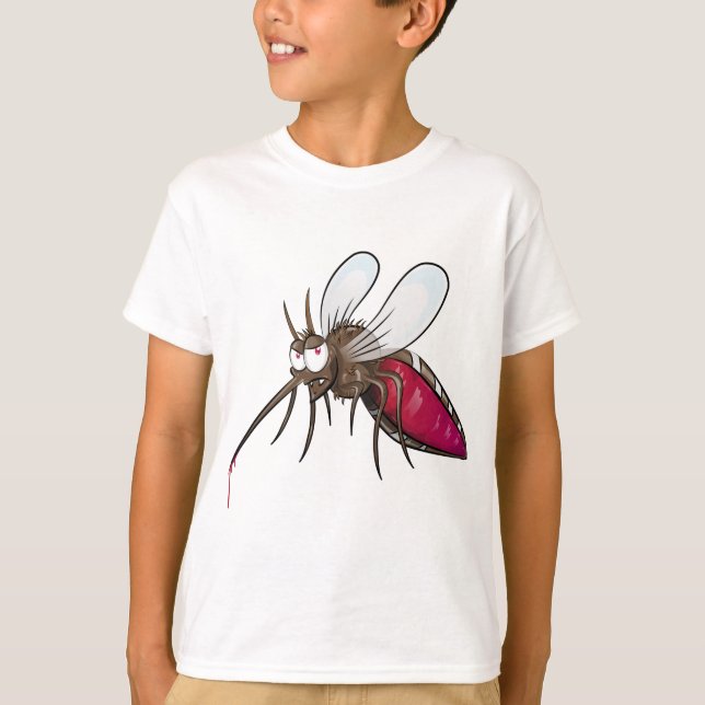 Cartoon Mosquito T-Shirt (Front)