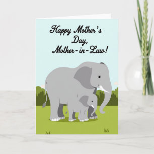 Cartoon Mothers Love Moment Card