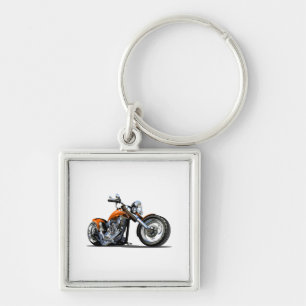 Cartoon motorbike key ring