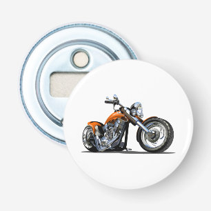 Cartoon motorcycle keychain bottle opener