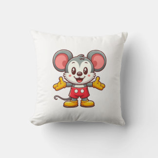 cartoon mouse character cushion