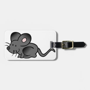 Cartoon Mouse Luggage Tags