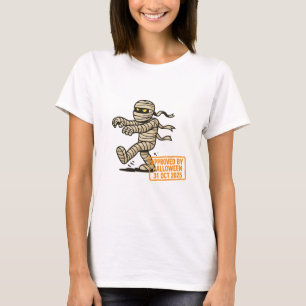 Cartoon Mummy – Approved by Halloween T-Shirt