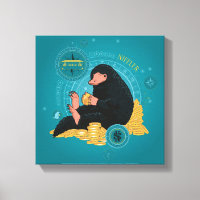 Cartoon NIFFLER™ With Gold Coins