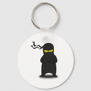 Cartoon Ninja Key Ring