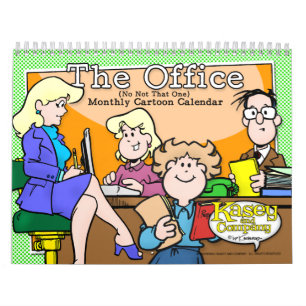 Cartoon Office Calendar
