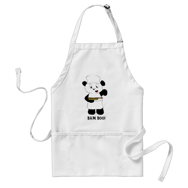 Cartoon Panda Emeril Lagasse Fan Standard Apron (Front)