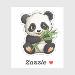 Cartoon panda illustration