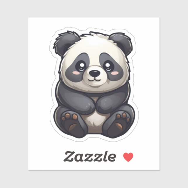 Cartoon panda illustration (Sheet)