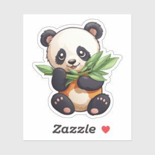 Cartoon panda illustration