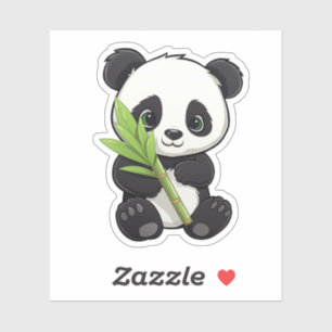 Cartoon panda illustration