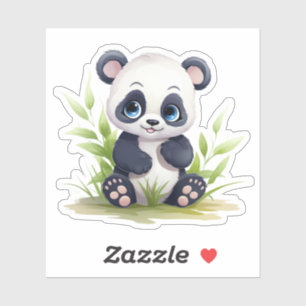 Cartoon panda illustration