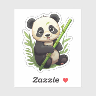 Cartoon panda illustration