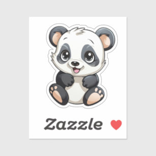 Cartoon panda illustration
