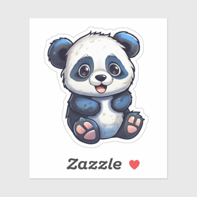 Cartoon panda illustration (Sheet)