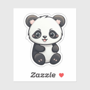 Cartoon panda illustration