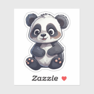 Cartoon panda illustration