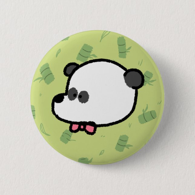Cartoon Panda Pin (Front)