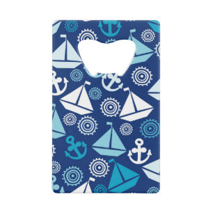 Cartoon Pattern With Sailboats