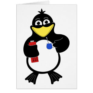 Cartoon penguin