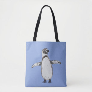 Cartoon Penguin Tote Bag