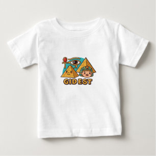 Cartoon Pharaoh & Eye of Horus T-Shirt Design