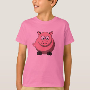 Cartoon Pig T-Shirt