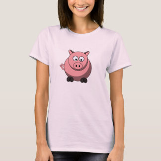 Cartoon Pig T-Shirt