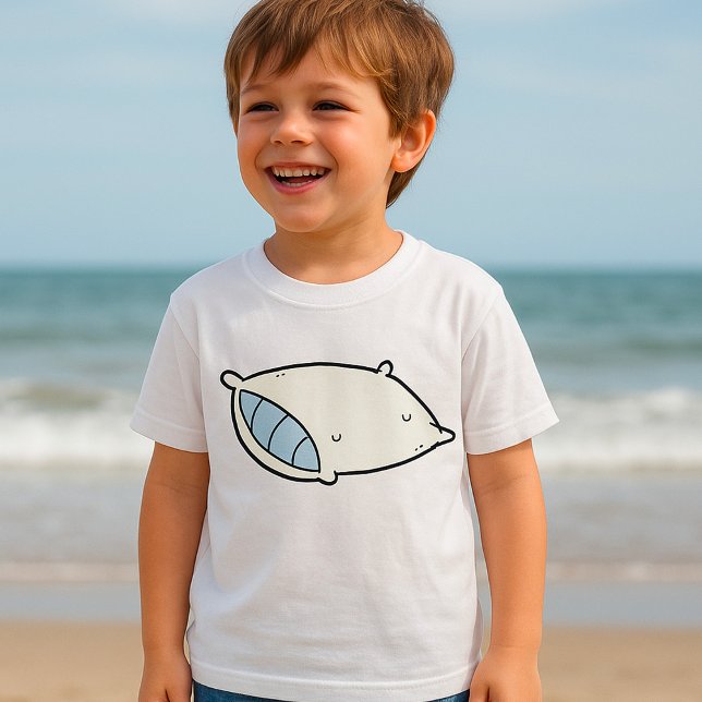 Cartoon Pillow with Giant T-Shirt (Creator Uploaded)