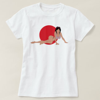 Cartoon Pin-Up T-Shrit T-Shirt
