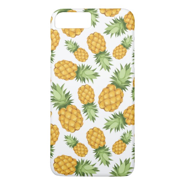 Cartoon Pineapple Pattern Case-Mate iPhone Case (Back)