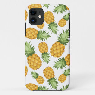 Cartoon Pineapple Pattern iPhone 11 Case