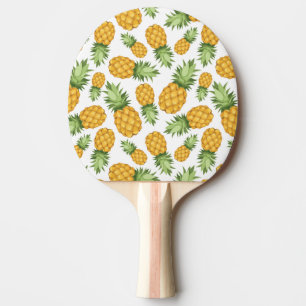 Cartoon Pineapple Pattern Ping Pong Paddle