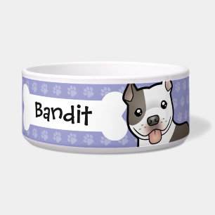 Cartoon Pitbull / American Staffordshire Terrier