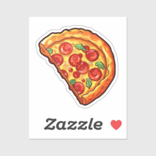 Cartoon pizza