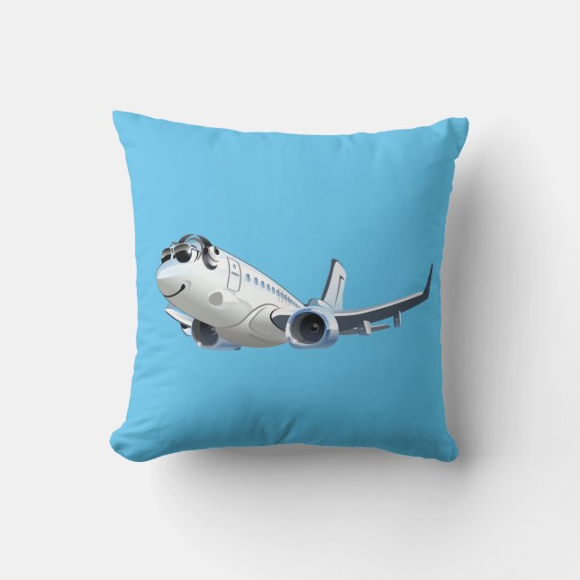 Cartoon plane cushion (Front)