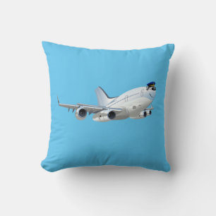 Cartoon plane cushion
