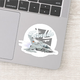 Cartoon plane sticker