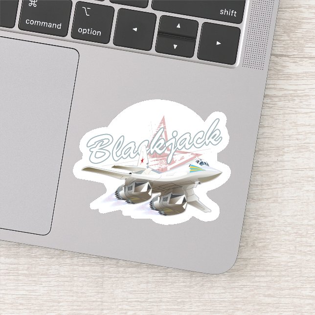 Cartoon plane sticker (Detail)