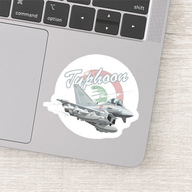 Cartoon plane sticker (Detail)