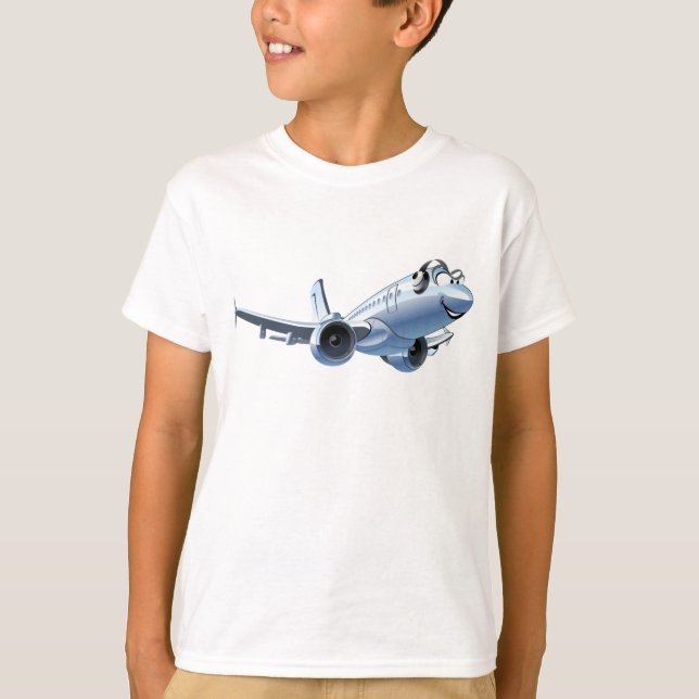 Cartoon plane T-Shirt (Front)